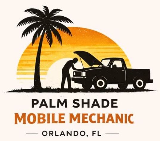 Palm Shade Mobile Mechanic Logo